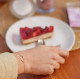 FLUFFY STRAWBERRY & CHEESECAKE-Jewel Candle