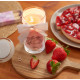 FLUFFY STRAWBERRY & CHEESECAKE-Jewel Candle