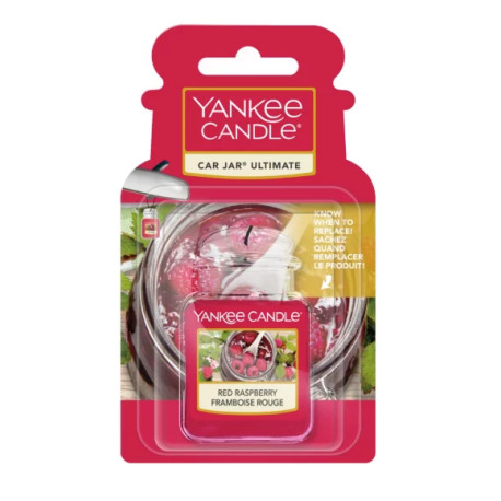 FRAMBOISE ROUGE-Car Jar Yankee Candle