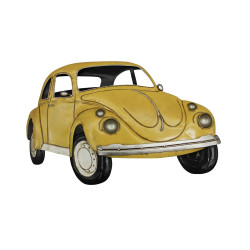 COCCINELLE JAUNE VINTAGE