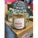 MUG NOMADE personnalisé DIDIER