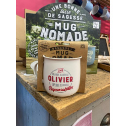 MUG NOMADE personnalisé OLIVIER