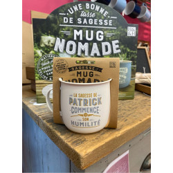 MUG NOMADE personnalisé PATRICK