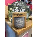 MUG NOMADE personnalisé prénom PHILIPPE