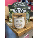 MUG NOMADE personnalisé SYLVIE