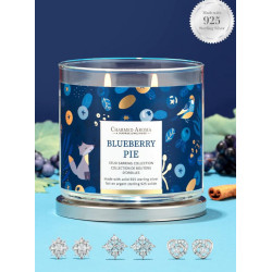 Bougie parfumée BLUEBERRY PIE-Charmed Aroma