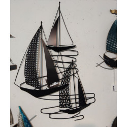 VOILIER VOILES DÉCOUPÉES