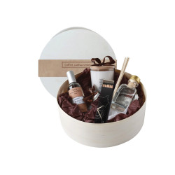 COFFRET BOUGIE+DIFFUSEUR ET VAPORISATEUR FLEUR DE COTON
