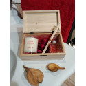 COFFRET BOUGIE+DIFFUSEUR POMME D'AMOUR