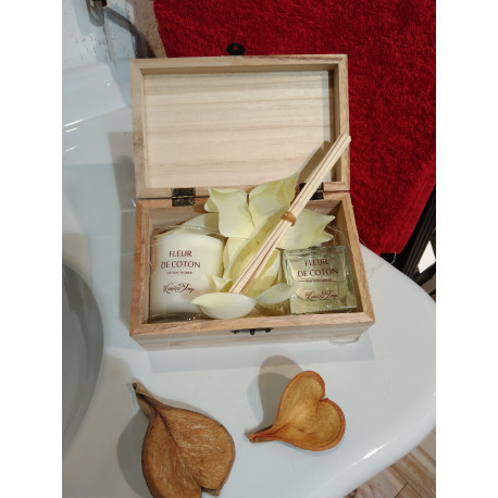 COFF BOUGIE FLEUR DE COTON