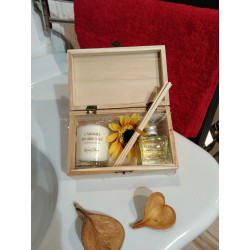 COFFRET BOUGIE CARAMEL AU BEURRE SALÉ