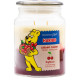Bougie Haribo Creamy Cherry en grande jarre, parfum gourmand de cerise crémeuse pour une ambiance réconfortante.