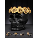 Bougie parfumée MIDNIGHT ROSE SKULL-Charmed Aroma
