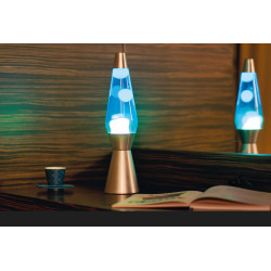 LAMPE LAVE BLEUE