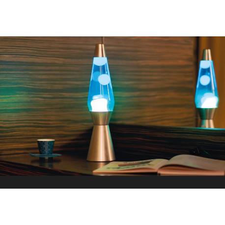 LAMPE LAVE BLEUE