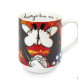 MUG MICKEY/MINNIE ROUGE