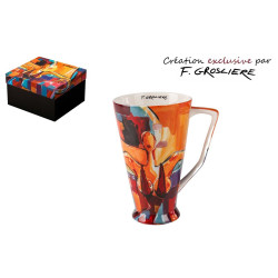 TASSE 500ML LA FEMME ARTY PAR F. GROSLIERE