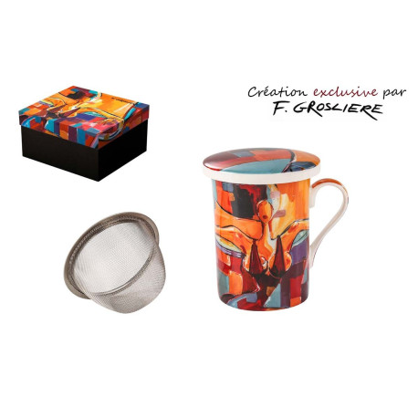 TISANIERE LA FEMME ARTY PAR F. GROSLIERE