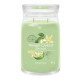 Bougie parfumée grande jarre Signature Yankee Candle VANILLE CITRON VERT
