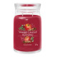 Bougie parfumée grande jarre Signature Yankee Candle COURONNE DE POMMES ROUGES