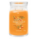 Bougie parfumée grande jarre Signature Yankee Candle PECHE SAVOUREUSE