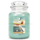 Bougie parfumée GOOSE CREEK grande jarre BEACH VIBES
