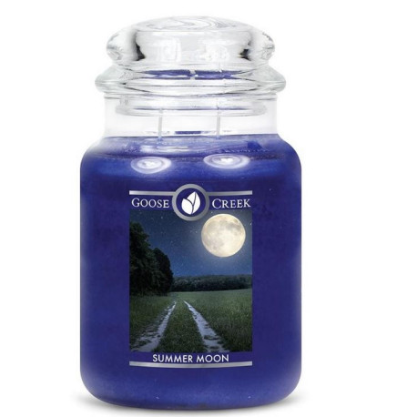 Bougie parfumée GOOSE CREEK grande jarre SUMMER MOON 