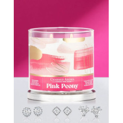 Bougie parfumée PINK PEONY-Charmed Aroma