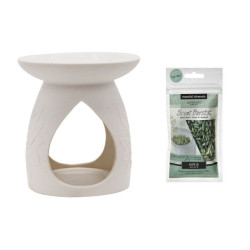 BRULEUR ET SACHET PARFUMÉ ALOE ET AGAVE