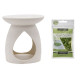 BRULEUR ET SACHET PARFUMÉ EUCALYPTUS ET 