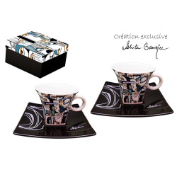 ENS 2 TASSES CAFÉ 90 ML ISHITA BANERJEE