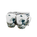 SET 2 MUGS 360ML HOKUSAI