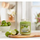 Bougie parfumée moyenne jarre Yankee Candle VANILLE CITRON VERT