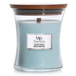 Bougie parfumée petite jarre Woodwick NEROLI MARITIME