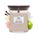 Bougie parfumée petite jarre Woodwick SEL MARIN VANILLE