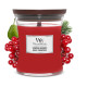 Bougie parfumée petite jarre Woodwick BAIES POURPRES