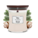 Bougie parfumée TEAK BLANC-Woodwick
