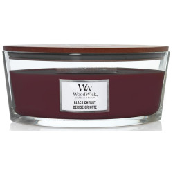 Bougie parfumée Ellipse Woodwick BLACK CHERRY