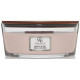 Bougie parfumée Ellipse Woodwick SEL MARIN VANILLE