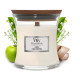 Bougie parfumée moyenne jarre Woodwick LINGE PROPRE