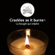 Bougie parfumée moyenne jarre Woodwick CACHEMIRE ET CONIFERE