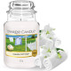 Bougie parfumée grande jarre Yankee Candle COTON FRAICHEMENT LAVÉ CLEAN COTTON
