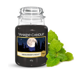 Bougie parfumée grande jarre Yankee Candle NUIT D'ÉTÉ