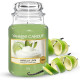Bougie parfumée grande jarre Yankee Candle VANILLE CITRON VERT