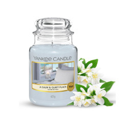 Bougie parfumée grande jarre Yankee Candle HAVRE DE PAIX