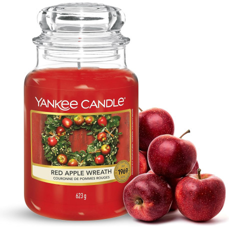 COURONNE DE POMMES ROUGES-Yankee Candle