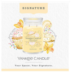 Bougie parfumée GATEAU A LA VANILLE-Yankee Candle