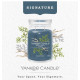 Bougie parfumée grande jarre Signature Yankee Candle CEDRE MARIN