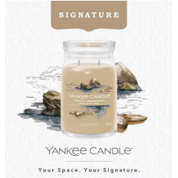 Bougie parfumée AMBRE ET BOIS DE SANTAL-Yankee Candle