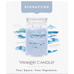 Bougie parfumée grande jarre Signature Yankee Candle AIR DE L'OCÉAN